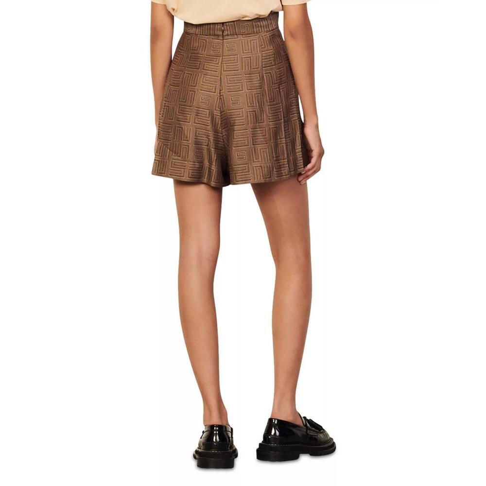 294 Sandro Gael Pleated Jacquard Skort (Size S, EUC) - Picture 5 of 9